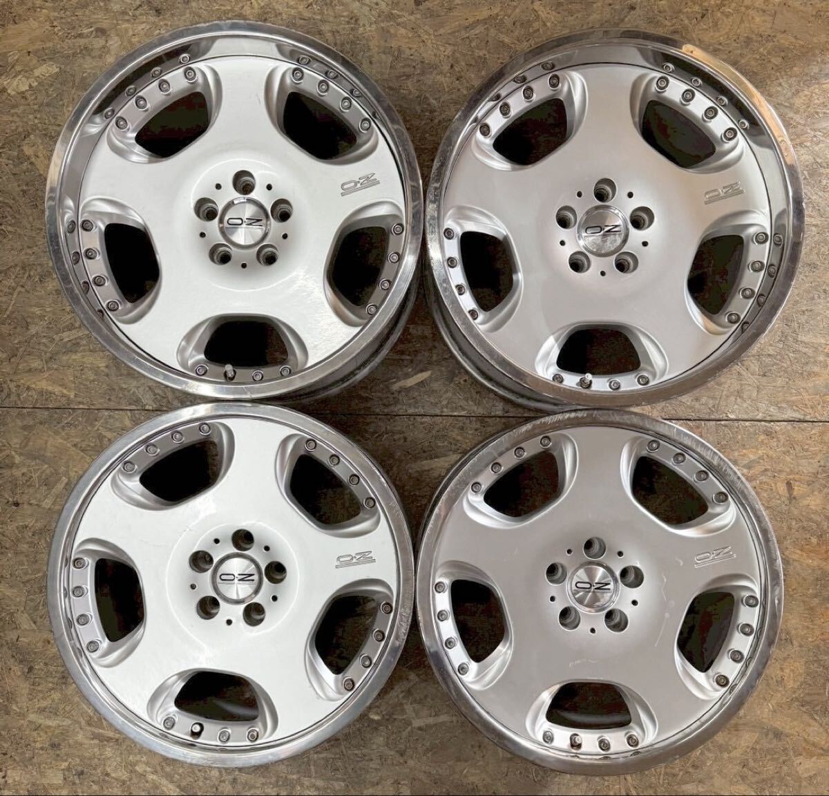 【希少!】OZ OPERA2 オペラ2 19インチ 8.5J+35 10J+38 PCD 114.3 5穴 5H クラウン レクサス セルシオ アリスト マークX カムリ拍卖