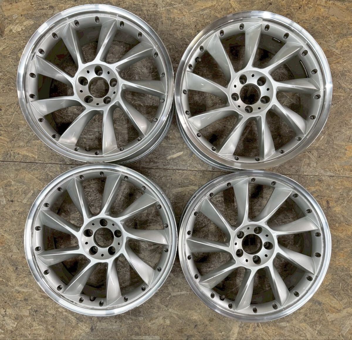【希少!】ロリンザー RS8 風 20インチ 9J+38 10J+38 PCD112 5穴 5H ベンツ Eクラス Sクラス SLS W221 W222 Eクラス CLS拍卖