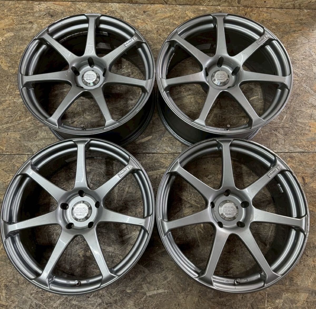 【希少!】YOKOHAMA モデル7 18インチ 8J+30 9J+35 PCD114.3 5穴 5H 当時物 絶版 シルビア スカイライン JZX100 ソアラ クラウン 拍卖