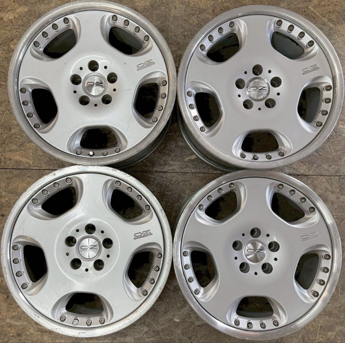【希少!】OZ レーシング OPERA2 オペラ2 18インチ 8J+35 8.5J+38 PCD 114.3 5穴 5H クラウン アリスト セルシオ フーガ マークX 拍卖