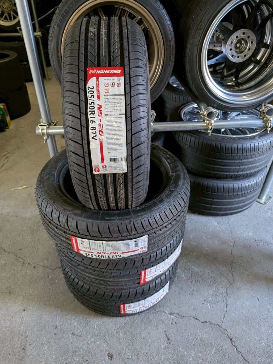 【未走行品!】ナンカン NOBLE SPORT NS-20 205/50R16 4本セット GRヤリス セリカ シビックタイプR ノート ロードスター 拍卖