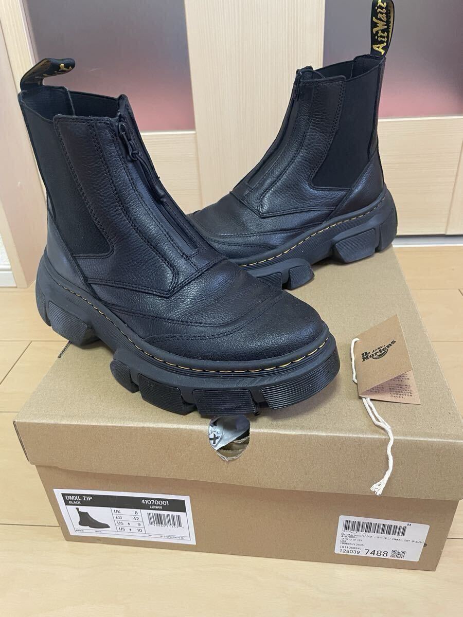 Dr. Martens/ドクターマーチン DMXL ZIP チェルシー ブーツ 41070001 UK8 定価37400拍卖