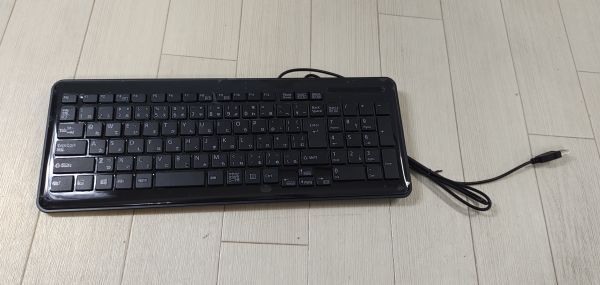 美品 マウスコンピューター 有線キーボード USB接続 ブラック NBL102UBK1 #AX3拍卖