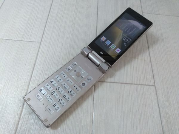 AQUOS K SHF33 4G VoLTE ガラホ ガラケー シャープ 利用制限○ #248TD拍卖