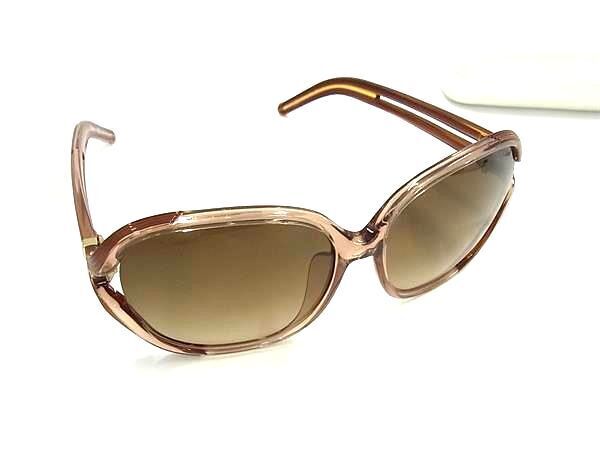 クロエ サングラス - プラスチック CE695SA ブラウン系 伊達メガネ だてめがね 伊達眼鏡 ブランド 運転【本物保証】拍卖