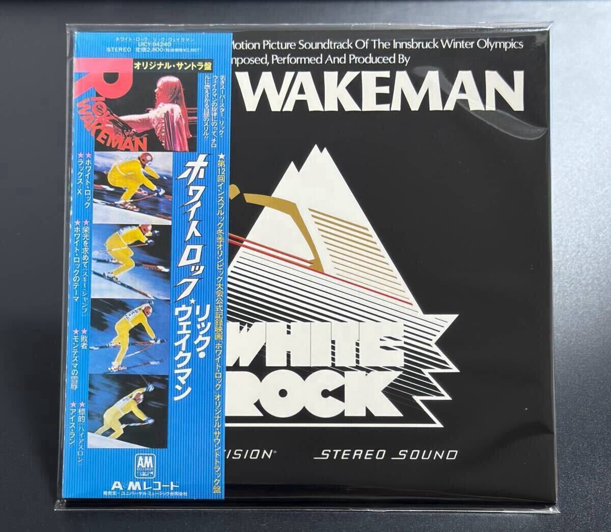 【UICY-94240/SHM-CD/紙ジャケ/帯付】リック・ウェイクマン/ホワイト・ロック サントラ 高音質 紙ジャケット Rick Wakeman/White Rock拍卖