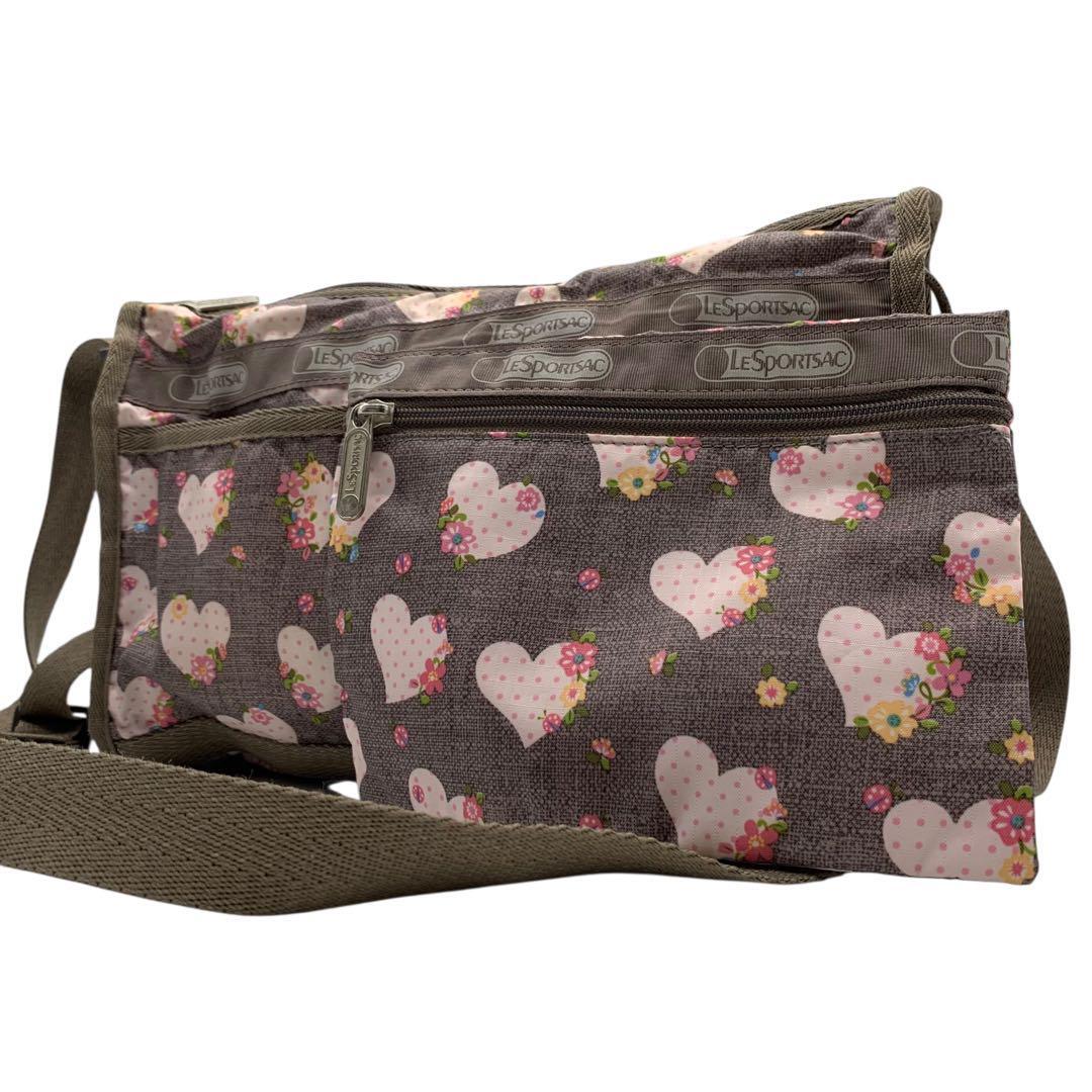 レスポートサック ショルダーバッグ サコッシュ ハート ロゴ拍卖