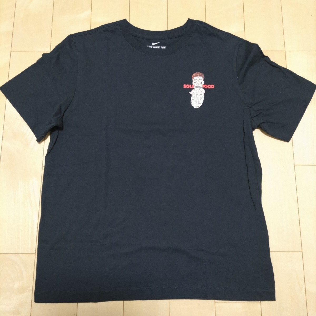 NIKE ナイキ Tシャツ SOLE FOOD ソールフード ワッフル 黒 ブラック XL JORDAN ジョーダン SB拍卖