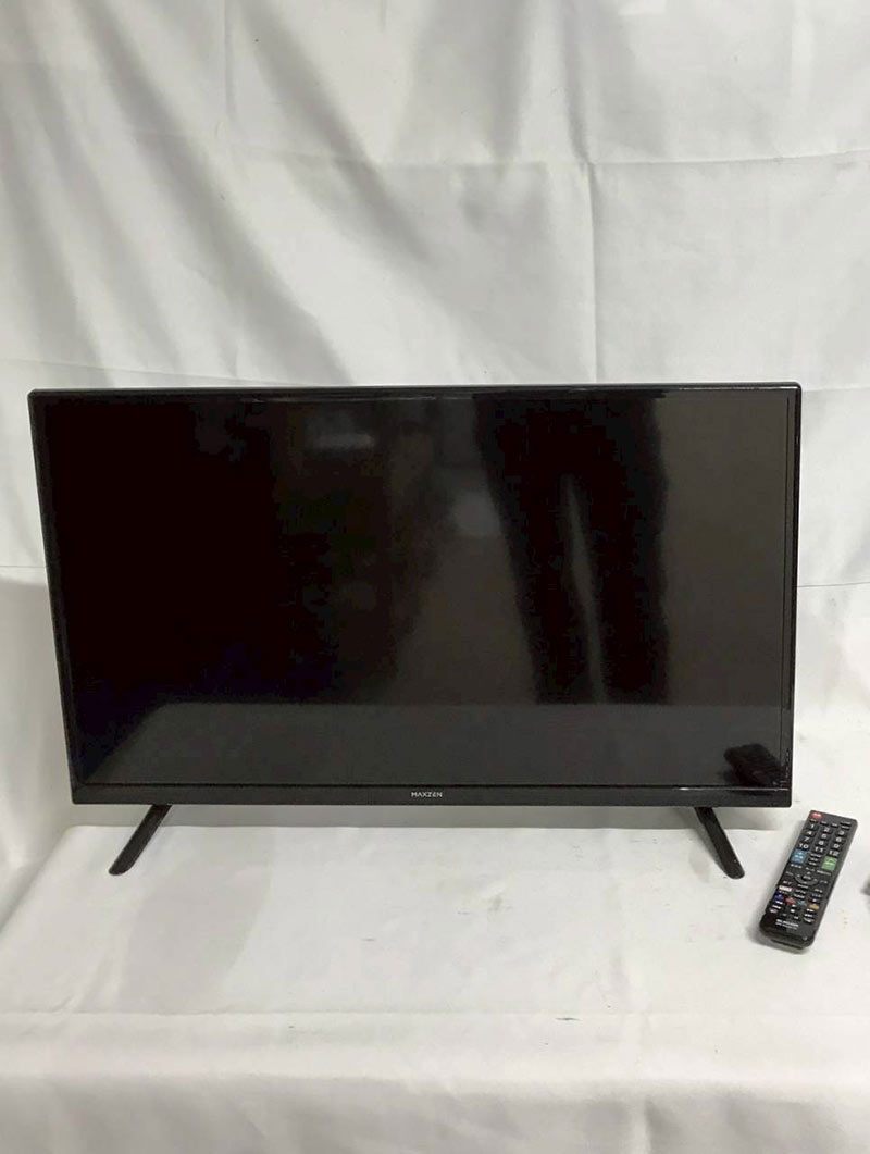 【北見市発】マクスゼン MAXZEN ハイビジョンLED液晶テレビ J32CH05S 32型 黒 リモコン付き 一人暮らし ゲーム拍卖