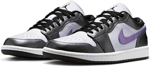 送料無料 24cm●NIKE ナイキ エア ジョーダン 1 ロー Air Jordan 1 Low SE HJ5910-105 AJ 白 シルバー 紫拍卖