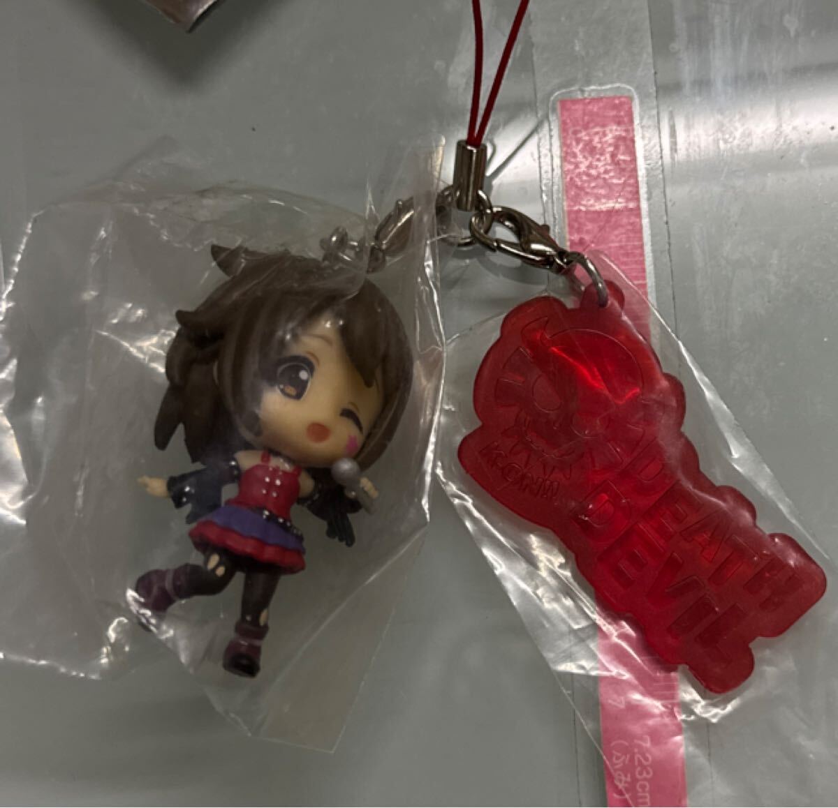 平沢唯 ストラップ(けいおん!! デスデビルver.) 「一番くじ きゅんキャラわーるどSP けいおん!! パーティー時間」 I賞拍卖