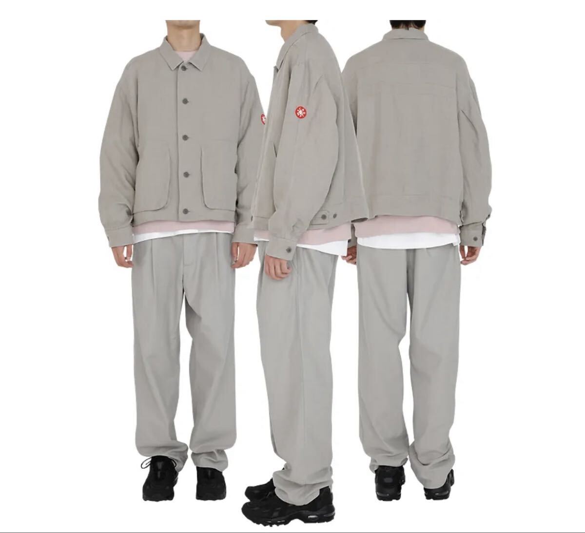 未使用 C.E LINEN BUTTON JACKET XL セットアップ拍卖