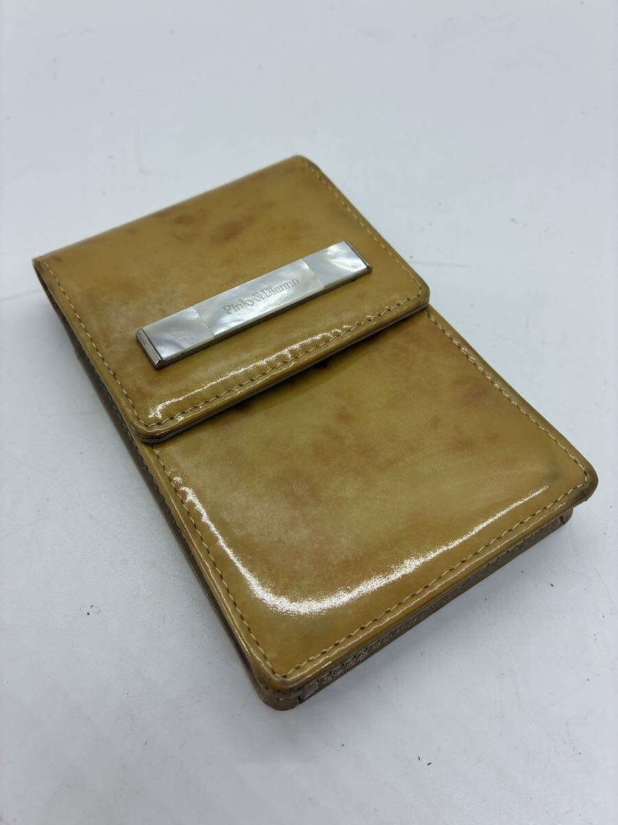 pinky&dianne ピンキー&ダイアン ミニ ポーチ マルチケース タバコケース エナメル拍卖