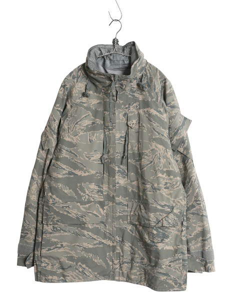 ほぼ デッドストック 米軍実物 APECS デジタル タイガーカモ 迷彩 ゴアテックス ジャケット MEDIUM REGULAR / ミリタリー USAF ABU ECWCS拍卖