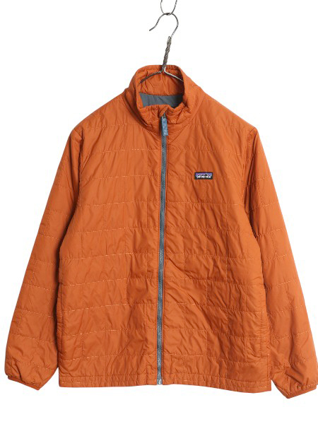 パタゴニア ナノ パフ ブリック キルト ジャケット キッズ XL メンズ S 程 古着 22年製 中綿 ナイロン キルティング フルジップ パッカブル拍卖