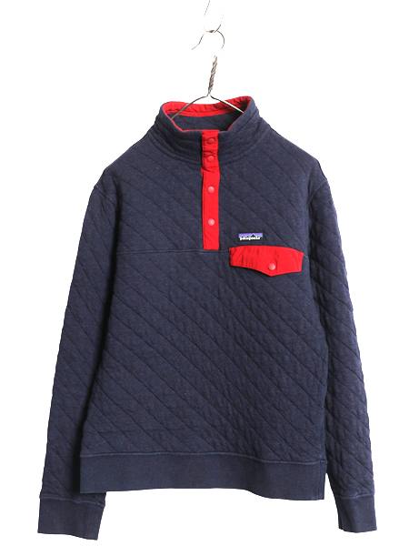 パタゴニア オーガニック コットン キルト スナップT メンズ S / 17年製 プルオーバー キルティング ジャケット ジャンパー ブルゾン 廃盤拍卖