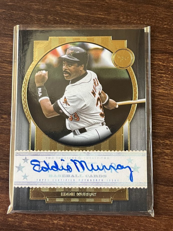 ● 「 EDDIE MURRAY 」 AUTOGRAPH FIVE STAR 2022 TOOPS FSA-EM サイン ●拍卖