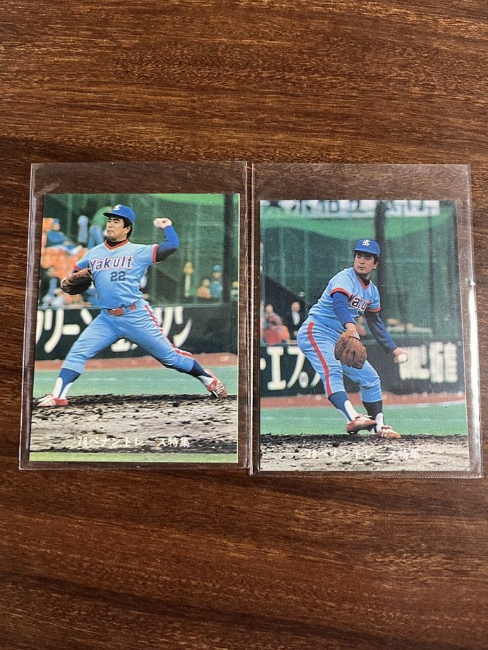 ● 78年 カルビー 安田 猛 2枚セット ●拍卖