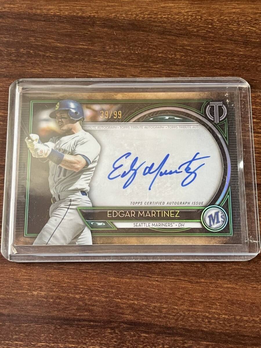 ● 「 EDGAR MARTINEZ 」 AUTOGRAPH TA-EM 2020 TOOPS サイン ●拍卖