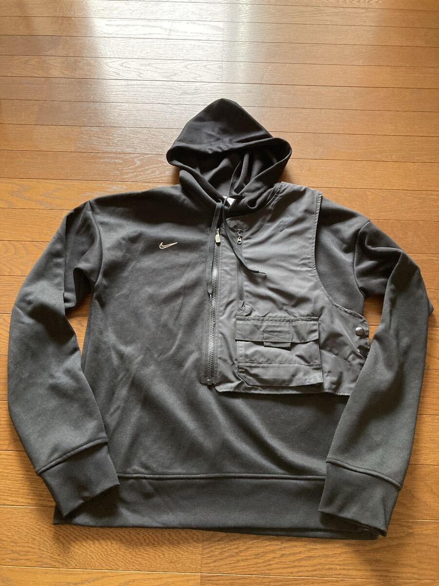 NIKE ナイキ パーカー 黒 Sサイズ拍卖