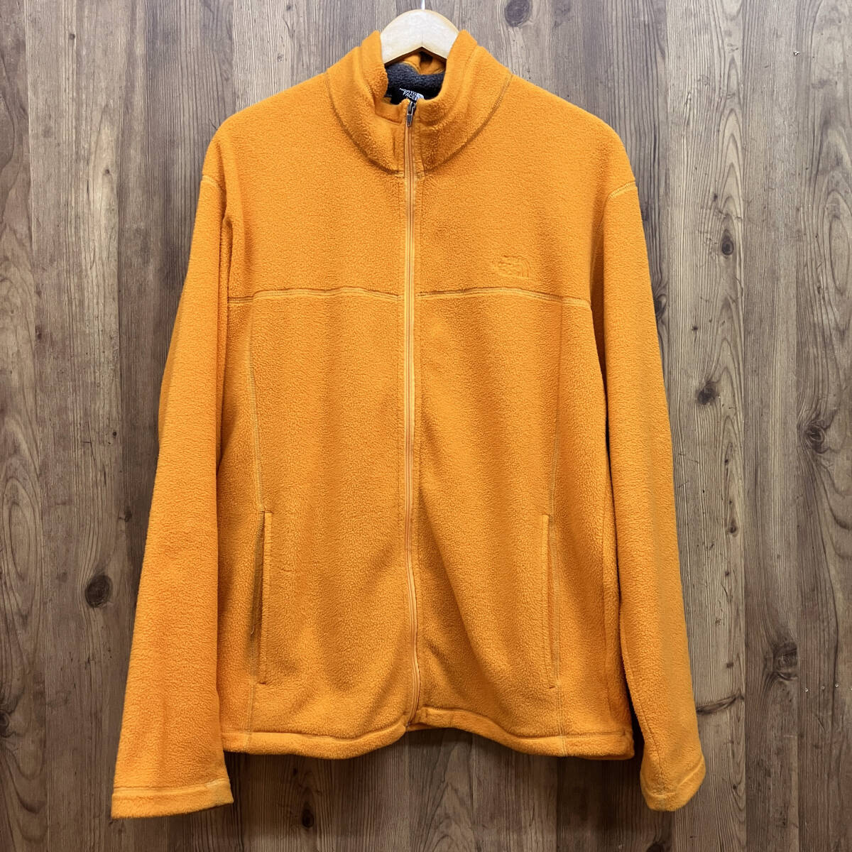 tu131 THE NORTH FACE ノースフェイス フリースジャケット オレンジ NL45007 ※中古拍卖