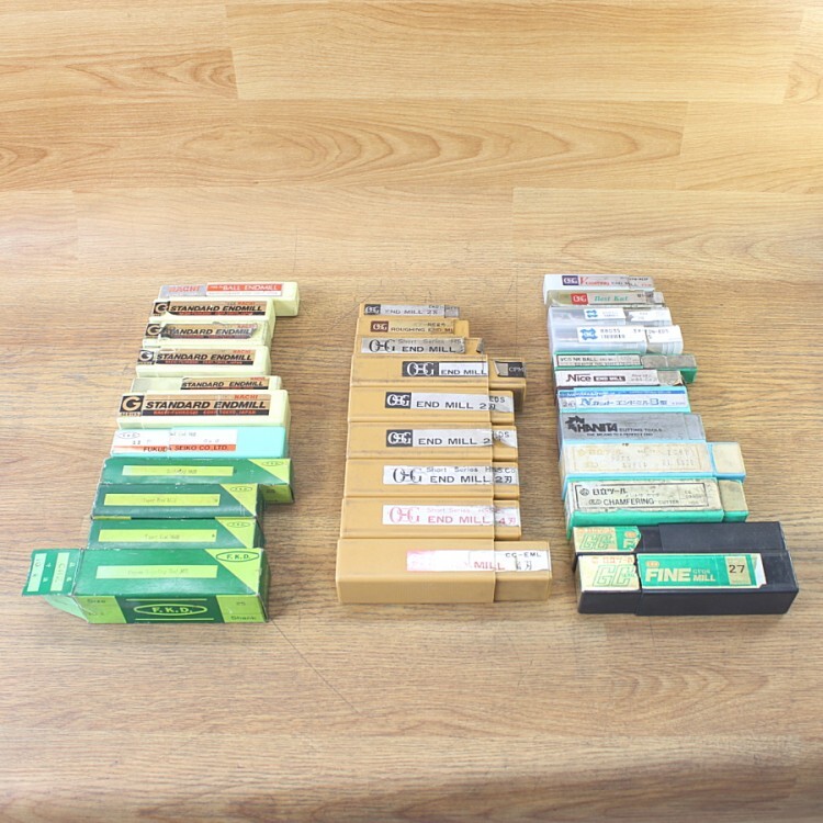 まとめて32本☆ OSG/NACHI他 14〜30mm エンドミル ボールエンドミル ラフィングエンドミル コーティング拍卖