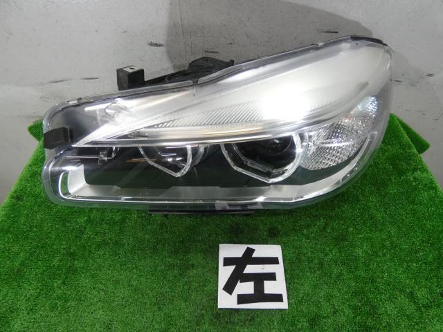 BMW F46 2シリーズ 218i DBA-2D15 左ライト/左ヘッドライト B38A15A 030129063110 7214905-02 251305拍卖
