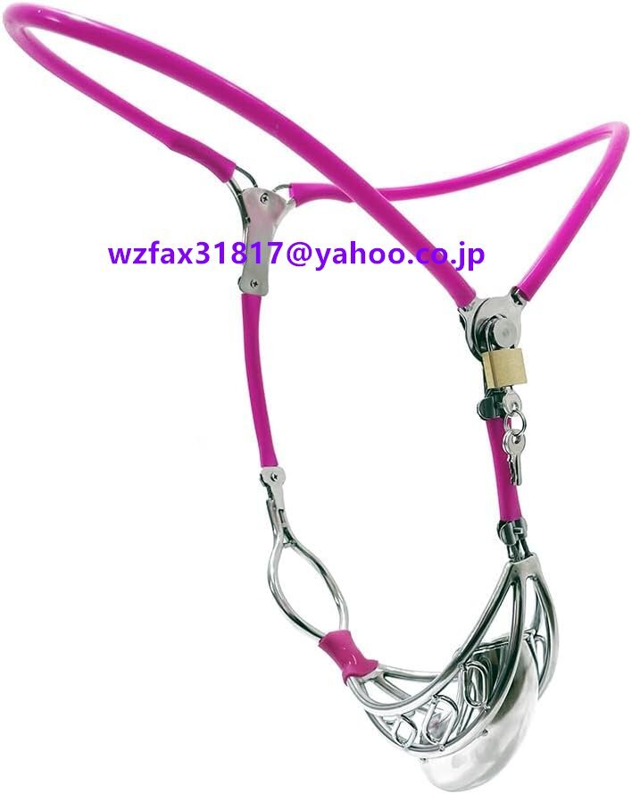 貞操帯 男性用、ステンレス 貞操体 鍵付き 貞操具 ステンレス鋼 貞操ロック 貞操ケージ 中空 ペニスプラグ付 ペニス拘束具 メタル陰茎ケー拍卖