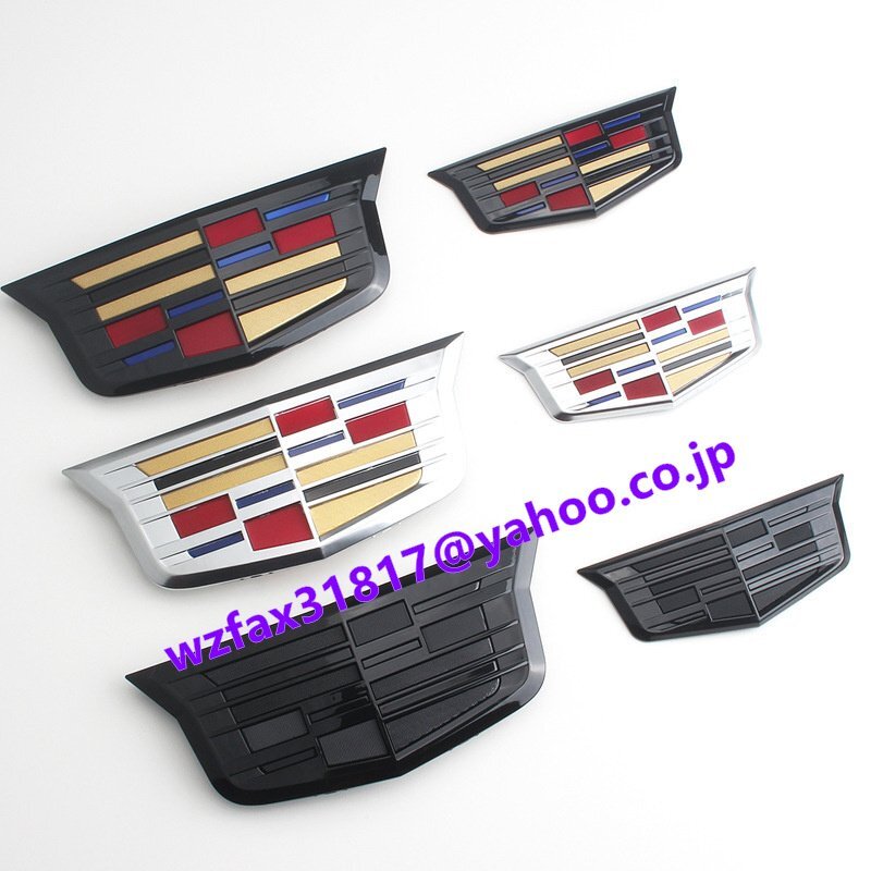 キャデラック XTS XT5 ATSL エンブレム 前後セット拍卖