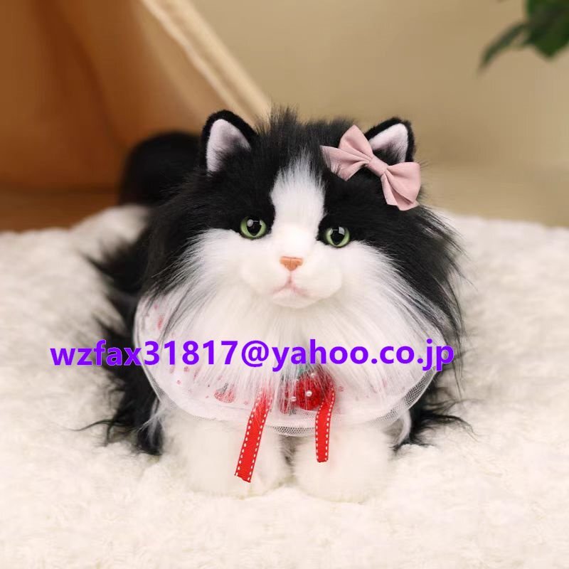 ★新品★ とっても可愛い!愛らしい子牛猫の子供向けぬいぐるみ拍卖