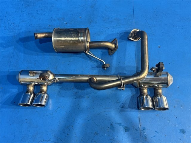 SUZUKI スズキ ワゴンR スティングレー MH34S ターボ 2WD FUJITSUBO フジツボ A-S 4本出しマフラー【個人名配送不可】拍卖