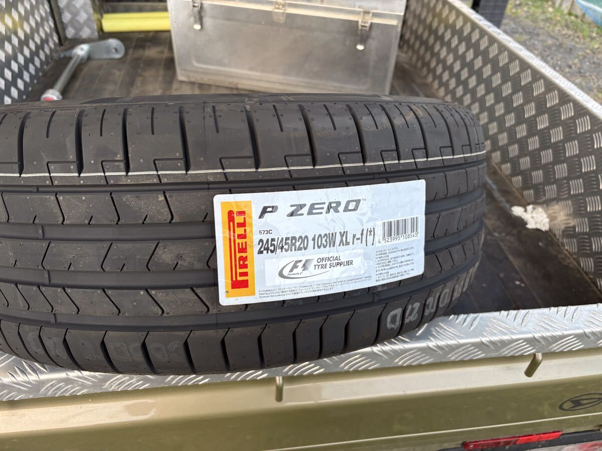 ピレリ245/45R20ランフラットタイヤ1本拍卖