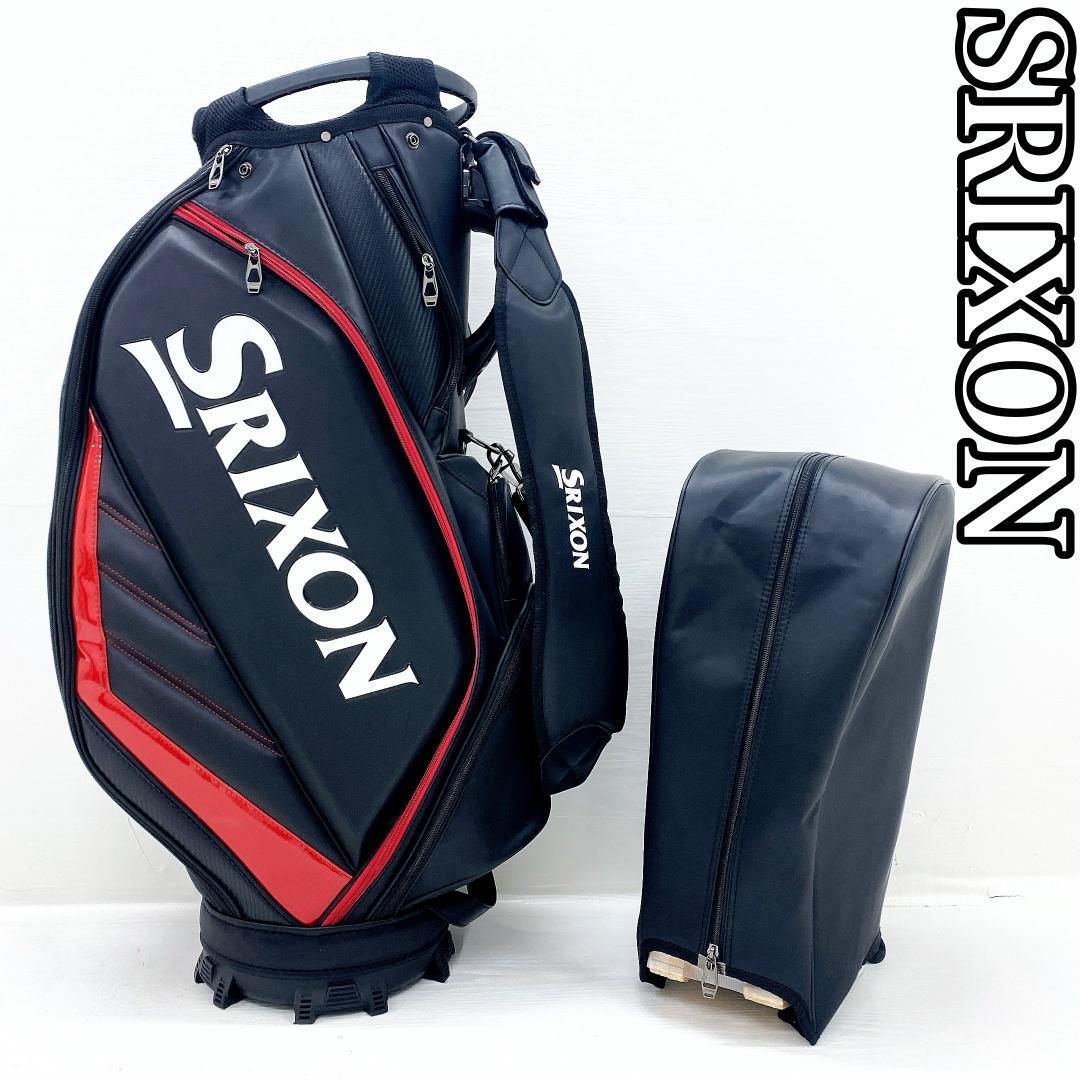 【美品】 SRIXON GGC-S164 スリクソン ツアー レプリカモデル キャディバッグ ゴルフバッグ 8.5型 カート式 です。拍卖