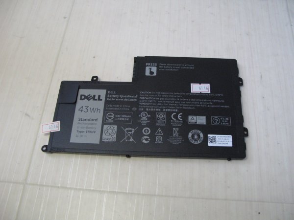 6146◆DELL Inspiron 15-5547 バッテリー:Type TRHFF 99%2時間拍卖