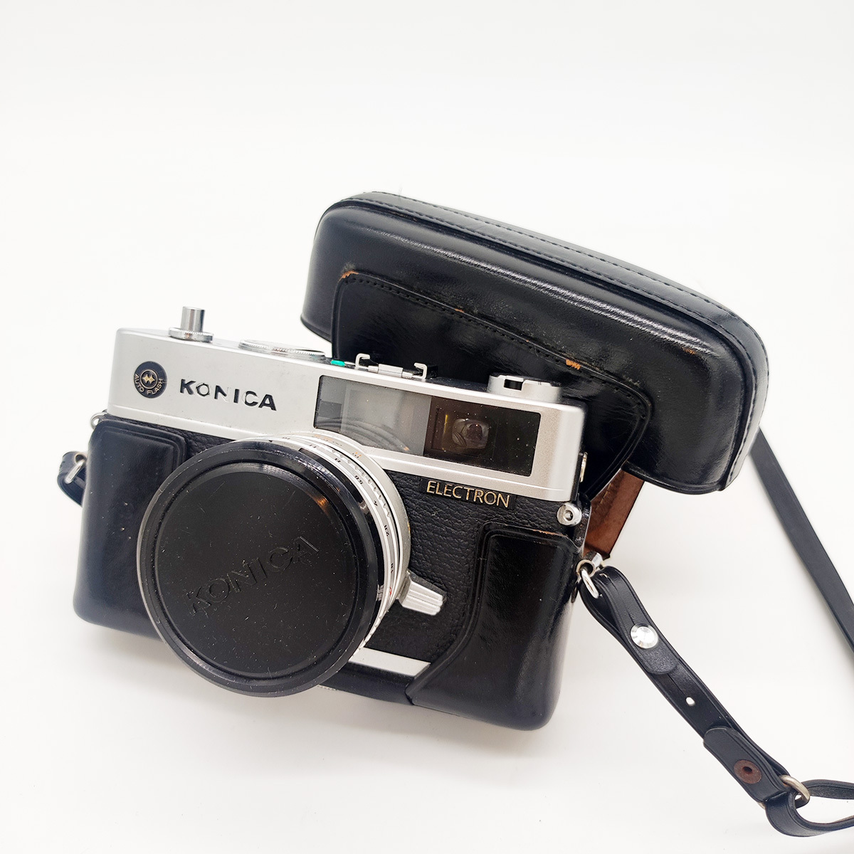 ★☆★ジャンク品 コニカ エレクトロン フィルムカメラ KONICA ELECTRON HEXANON F1.8 45mm拍卖
