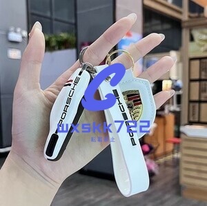 マカン3点set ポルシェ キーカバー キーケース //パナメーラ ボクスター タイカン 718 911 ケイマン カイエン拍卖