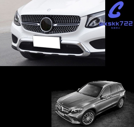 新品未使用 ベンツ GLCクラス X253 グリル 黒、シルバーカラー選べます拍卖