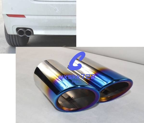 2本セット 新品未使用 2本セット BMW5シリーズ マフラーカッターF10 F11 ステンレス拍卖