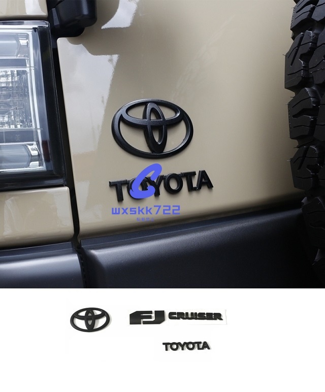セット 3点 FJ クルーザー エンブレム 新品未使用拍卖