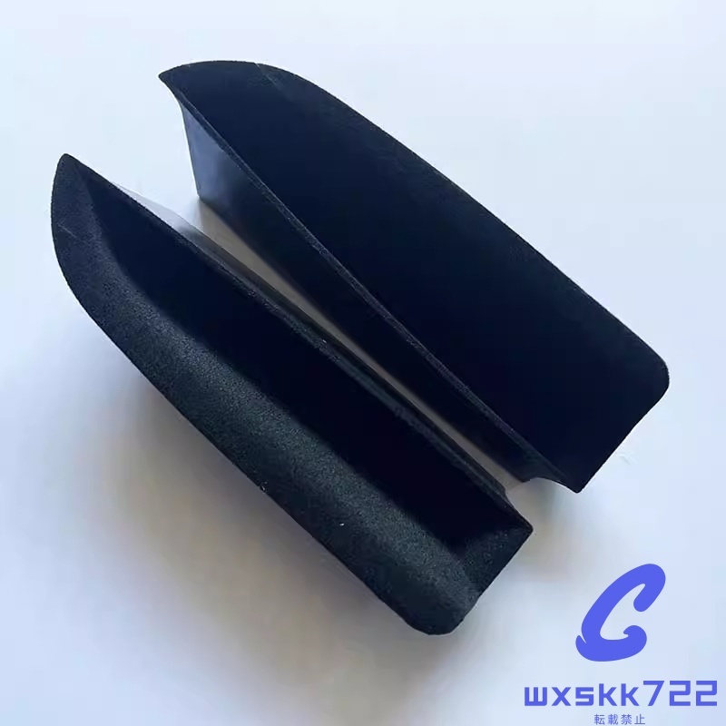 新品未使用 2P レクサス LS500h 2018- ドアハンドル ポケット サイドドア収納ボックス ブラック拍卖