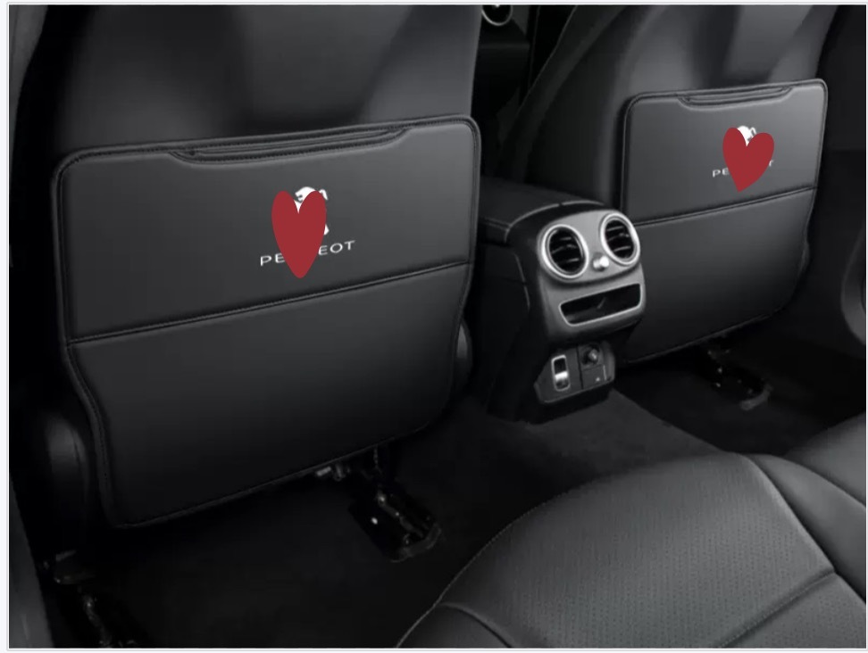 2枚 プジョー キックガード キックマット カバー/508/4008/5008拍卖