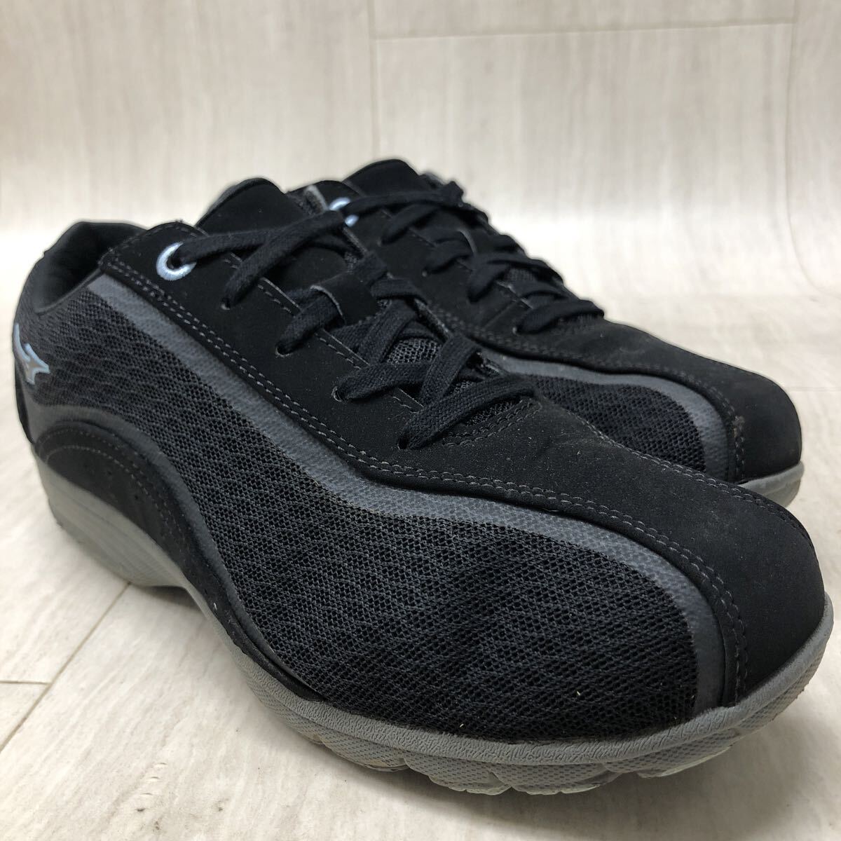 M279 FK-250827-208 MIZUNO ミズノ ウォーキングシューズ ローカットシューズ 幅広シューズ レディース 23.5cm ブラック拍卖