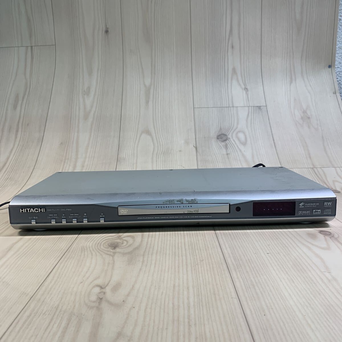 G28 FN-250912-766 HITACHI 日立 DVDプレーヤー DVL-P900 2007年製 通電確認OK拍卖