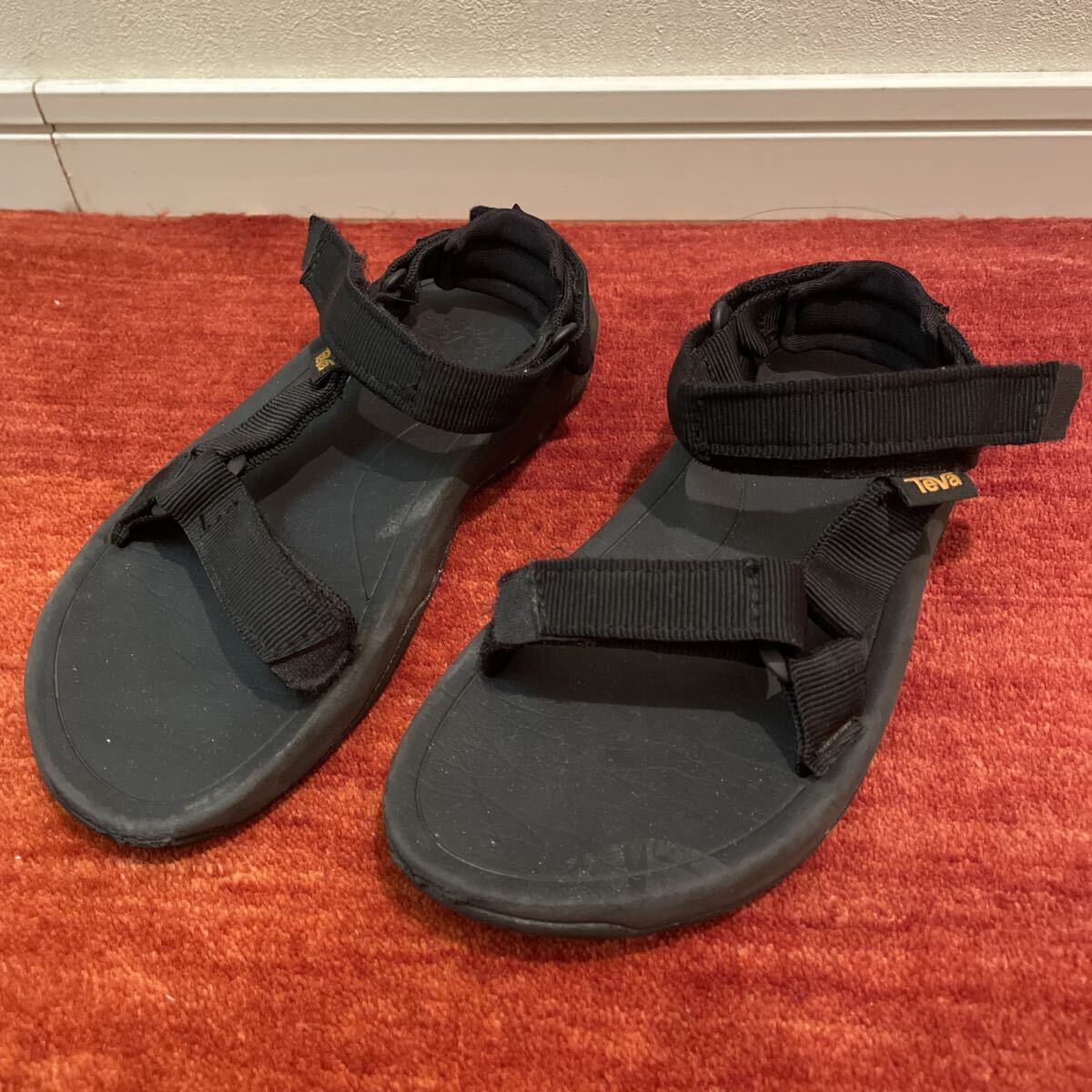Teva サンダル スポーツサンダル サイズ22cm 黒 ブラック拍卖