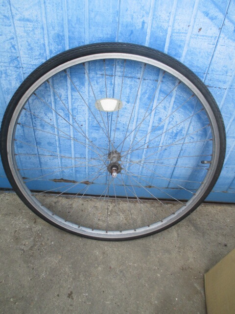 27イン 自転車前輪 アルミホイールリム    (H34)拍卖