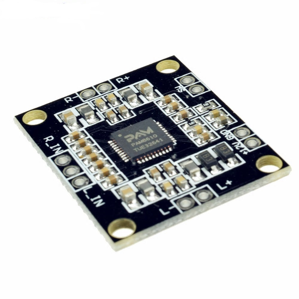 オーディオアンプ 小基盤 15W+15W DC7V~15V PAM8610拍卖