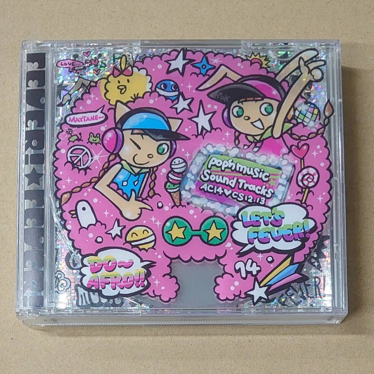 gk-163 pop'n music 14 FEVER! AC CS pop'n music 12 いろは & 13 カーニバル 3CD…KONAMI BEMANI ポップンミュージック サウンドトラック拍卖