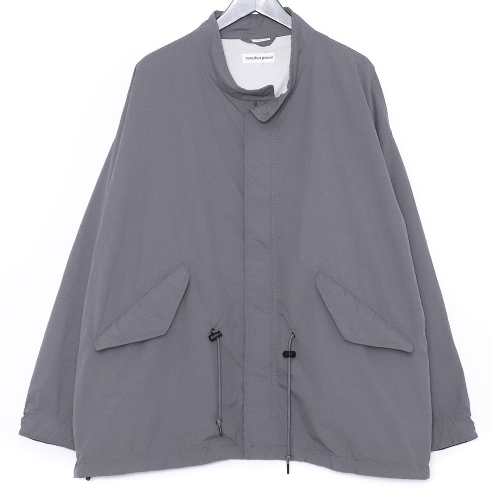 CABARET POVAL ナイロンジャケット Lサイズ グレー 22AW-PVA-0T01 キャバレーポバール ブルゾン nylon jacket拍卖