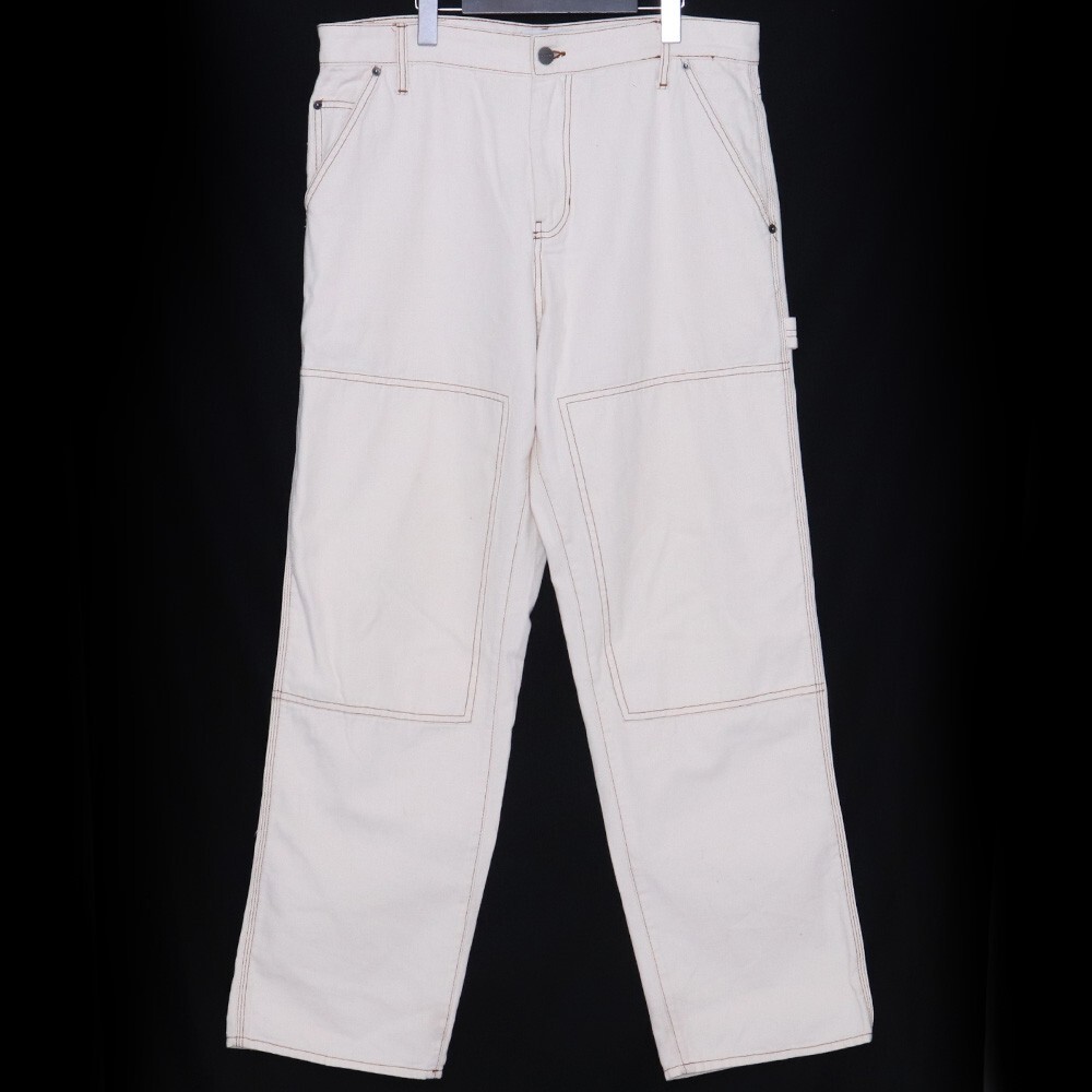 COACH リラックスド ストレート フィット ツイル カーペンター パンツ サイズ34 ホワイト CZ784 コーチ ワイド拍卖