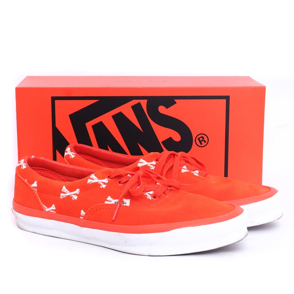 28.5cm WTAPS Vans Vault OG ERA LX Bones Orange/White VN0A4BVA20Q ダブルタップス バンズ オリジナルエラ オレンジ ボーン スニーカー拍卖